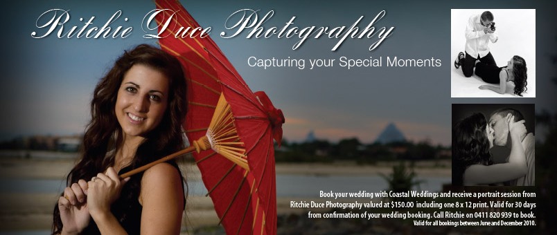 sunshine coast print design graphics project for coastal weddings photography