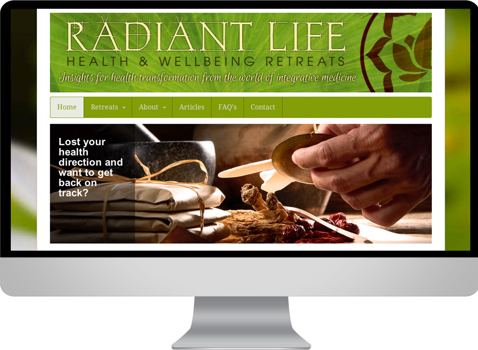 Radiant Life Retreats organise health seminars across the world and australia through this wordpress website.