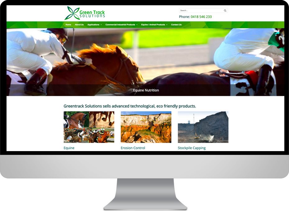 greentrack equine nutrition and dirtglue website newcastle